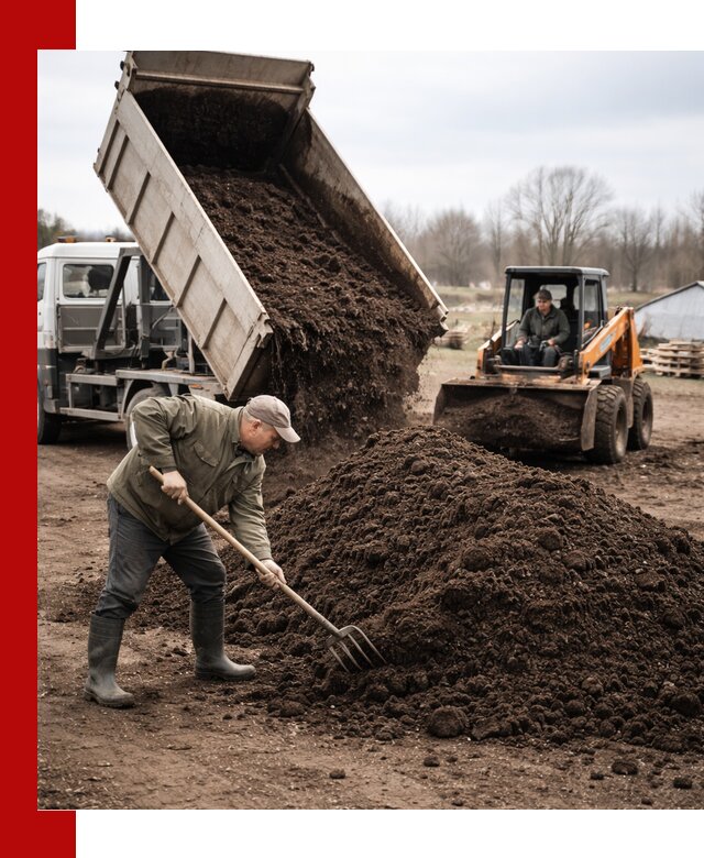 Доставка и продажа перегноя в Сибае быстро и дешево