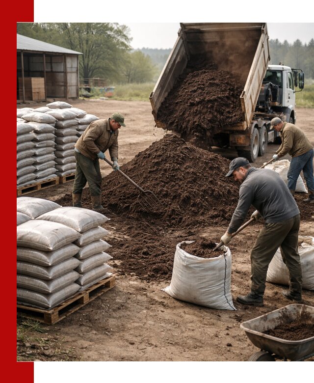 Доставка компоста оптом и в розницу в Сибае