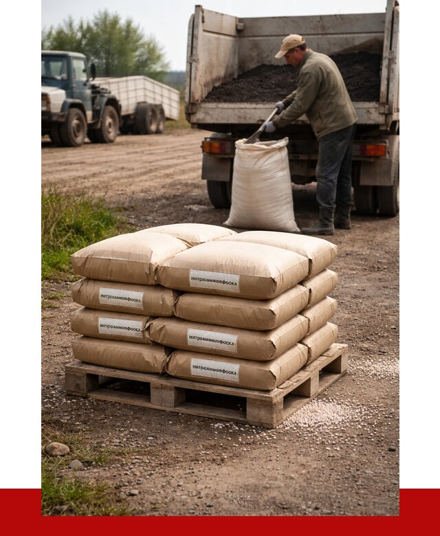 Купить нитроаммофоска в Сибае от 4316 р. за куб | ПРОНЕРУДСба