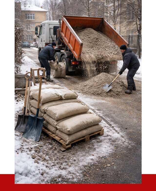 Противогололедные материалы оптом в Сибае от 4316 р. | ПРОНЕРУДСба