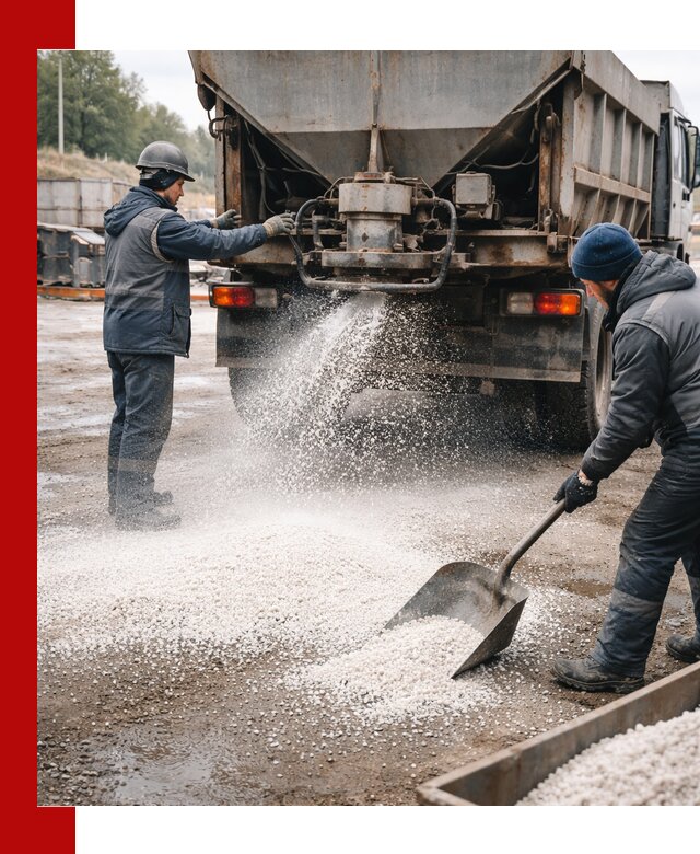 Доставка и продажа хлористого кальция в Сибае