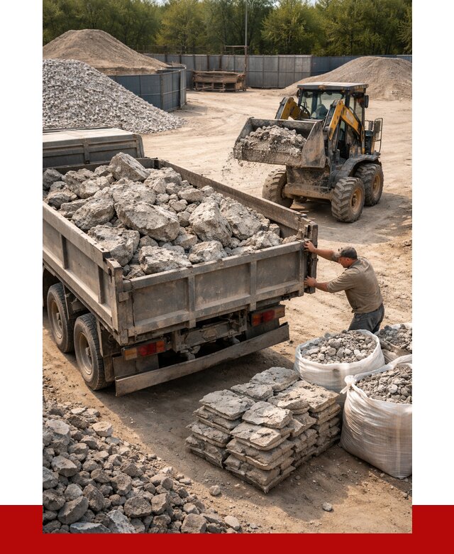 Купить бой бетона с доставкой в Сибае от 4932 р. | ПРОНЕРУДСба