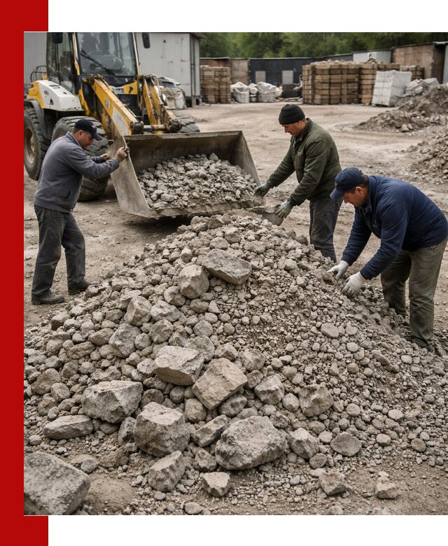 Демонтаж и вывоз бой бетона в Сибае