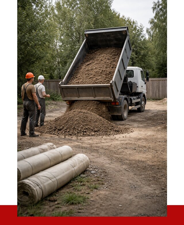 Доставка сыпучих материалов самосвалом в Сибай от 4316 р. | ПРОНЕРУДСба