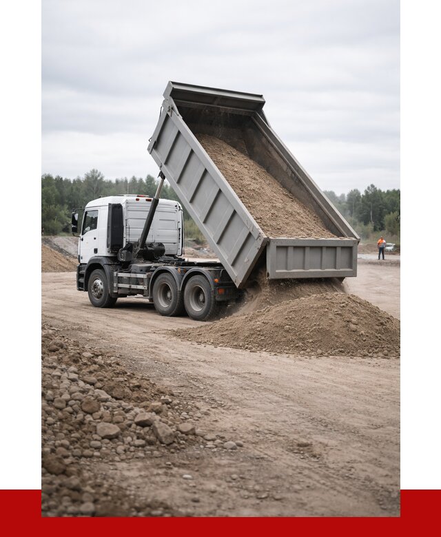 Доставка самосвалом 15 кубов в Сибае от 6679 руб. | ПРОНЕРУДСба