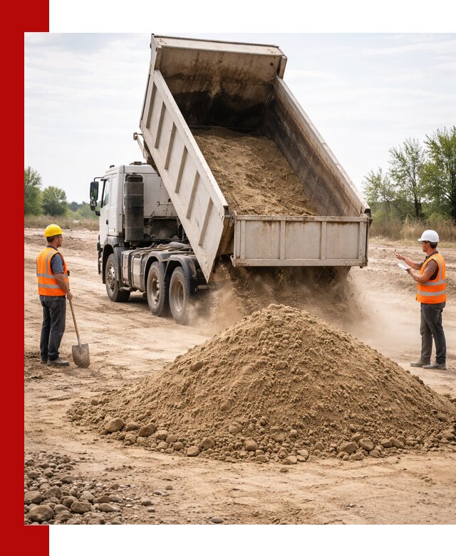 Доставка самосвалом 15 кубов в Сибае за город и по городу