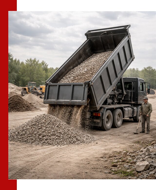 Доставка самосвалом 30 м3 по выгодным ценам в Сибае