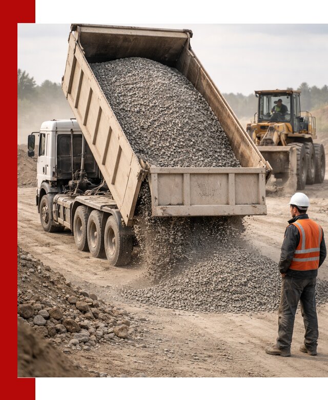 Доставка самосвалом 40 кубов цемента и сыпучих в Сибае