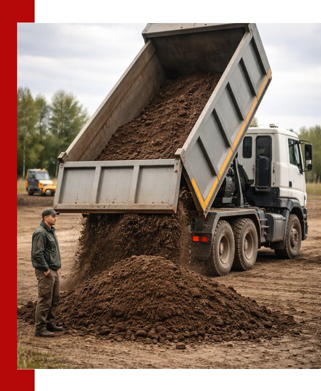 Аренда самосвала с водителем в Сибае для сыпучих грузов и навоза