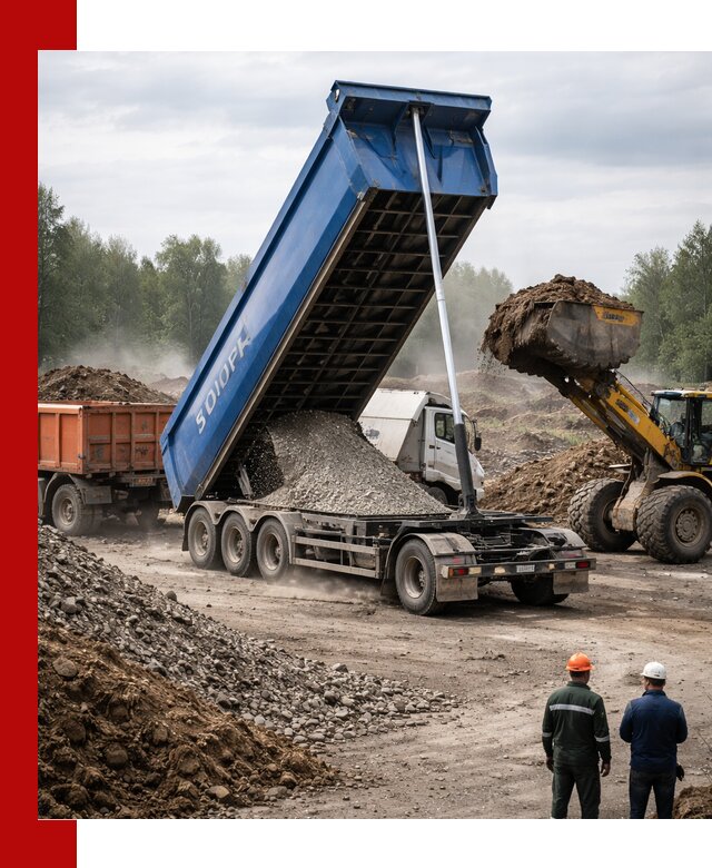 Аренда тонар 40 тонн в Сибае с доставкой материалов