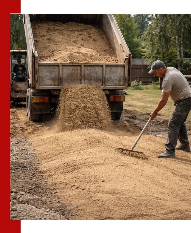 Отсыпка участка песком в Сибае быстро и качественно