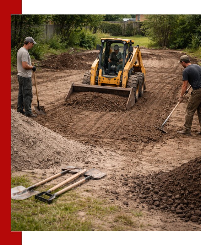 Планировка участка грунтом с вывозом и доставкой в Сибае